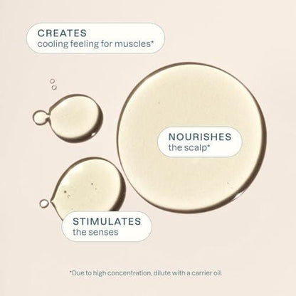 Cliganic Bio Pfefferminzöl, 100% reines natürliches unverdünntes ätherisches Öl für Aromatherapie, Non-GMO verifiziert
