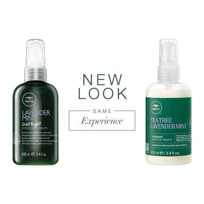 Tea Tree Lavender Mint Overnight Moisture Therapy – Leave-In Behandlung für grobes, lockiges und trockenes Haar – 100 ml