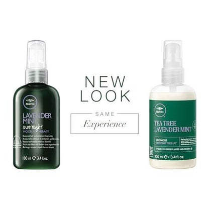 Tea Tree Lavender Mint Overnight Moisture Therapy – Leave-In Behandlung für grobes, lockiges und trockenes Haar – 100 ml
