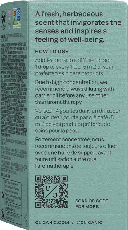 Cliganic USDA Bio Eukalyptus ätherisches Öl, 100% rein | Natürliches Aromatherapieöl für Diffusor, Dampfdestilliert | Nicht-GVO zertifiziert