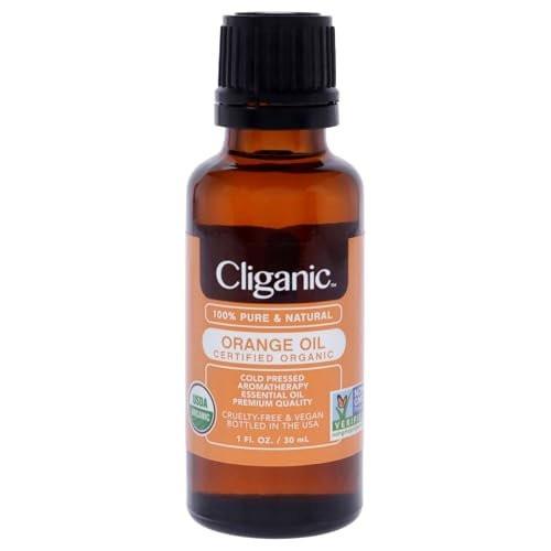 Cliganic Bio Süßorangen-Ätherisches Öl, 30 ml – 100% rein natürlich für Aromatherapie-Diffuser | Non-GMO verifiziert (Verpackung kann variieren)