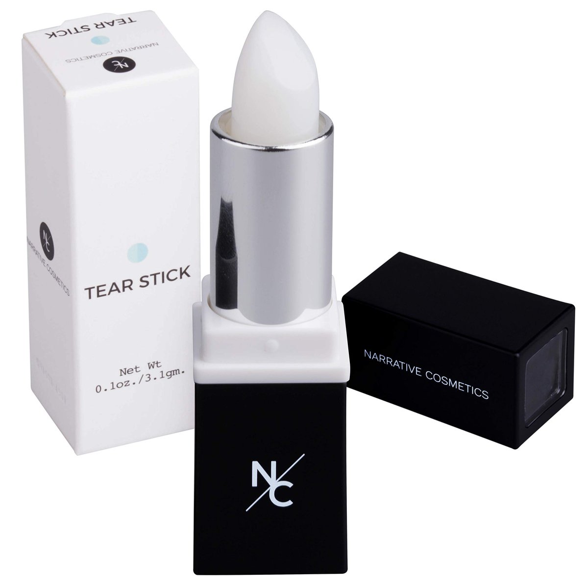 Narrative Cosmetics Tear Stick – Cry Stick für Schauspieler | Mentholwachs für natürliche Tränen auf Abruf | Professionelles SFX-Bühnen-Make-up für Film, Theater, TV, Cosplay und Halloween