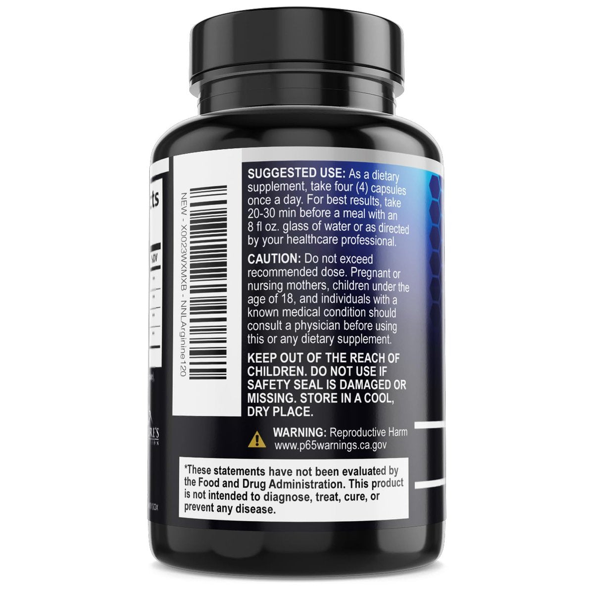Nitric Oxide Booster Extra Strength - 3-fache Stärke mit L-Arginin & Citrullin - Beste Stickstoffmonoxid-Präparate für Männer - Unterstützt Muskeln, Herzgesundheit, Energie - Hergestellt in den USA - 120 Kapseln