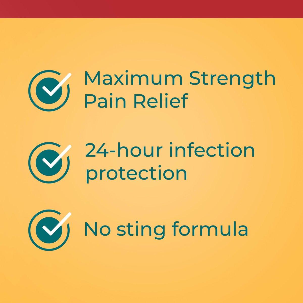 Neosporin + Burn Relief Dual Action Salbe, Erste Hilfe Antibiotikum & Schmerzmittel, 24-Stunden Infektionsschutz & maximale Linderung bei kleinen Schnitten, Schürfwunden und Verbrennungen, 14,2 g