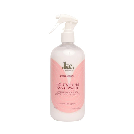KeraCare Kokoswasser Light Hair Refresher Spray mit jamaikanischem Schwarzkastoröl und Kokosöl, 473 ml