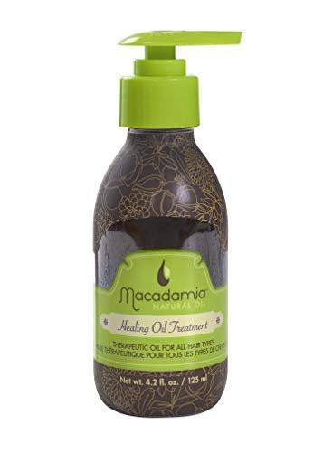 Macadamia Natural Oil Healing Oil Treatment – Leichtes Haaröl für alle Haartypen, Feuchtigkeitsspendend, Glättend & Glanz, Glasflasche, 125 ml