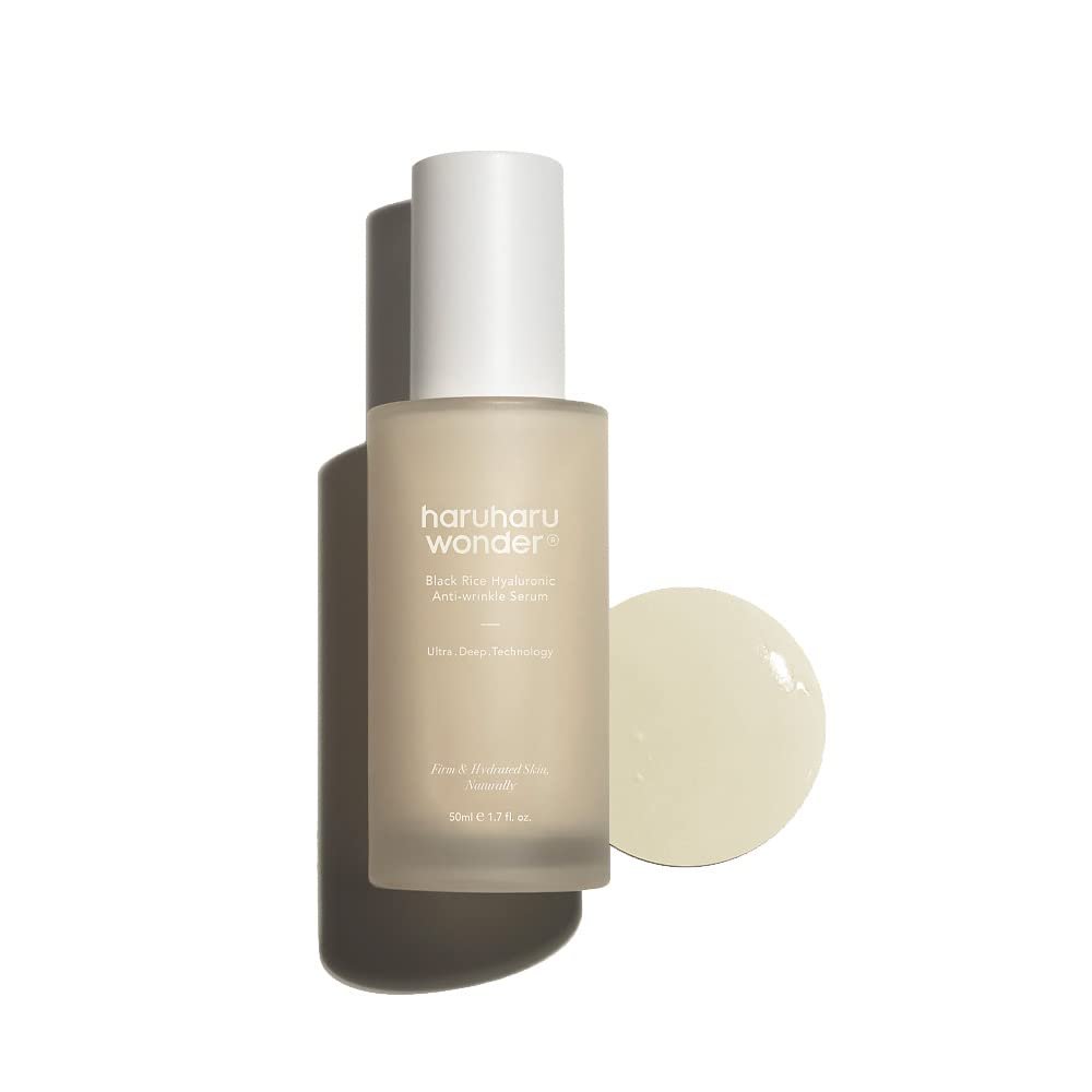 Haruharu Wonder Black Rice Hyaluronic Anti-Wrinkle Serum – 50 ml | Faltenschutz & Hautstraffung