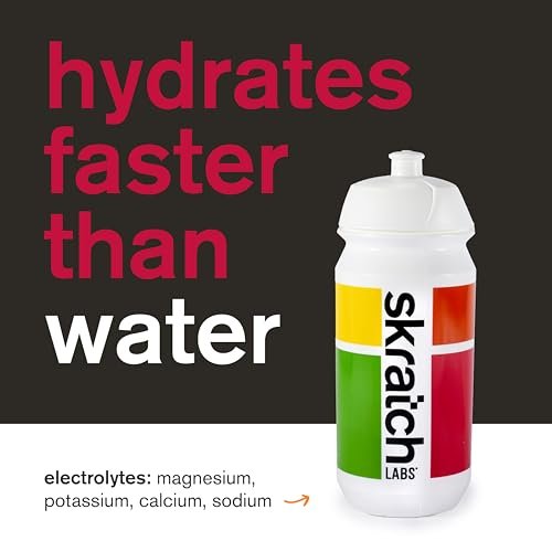Skratch Labs Hydration Sports Drink Mix – Fruchtpunsch, 20 Portionen – Veganes, nicht-GVO Elektrolytpulver für schnelle Hydration & Ausdauer