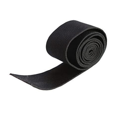 BTWTRY 8er-Pack elastische Bänder für Perücken, Spitzenfronten und Lace Closures – 2,5 cm Breite, Schwarz