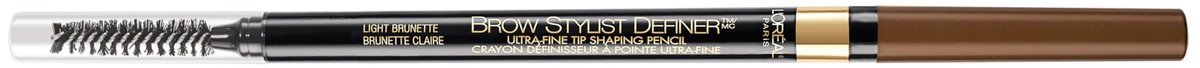 L'Oréal Paris Brow Stylist Definer wasserfester Augenbrauenstift, ultrafeiner mechanischer Stift, Blond, 0,003 Unzen (2er-Pack)
