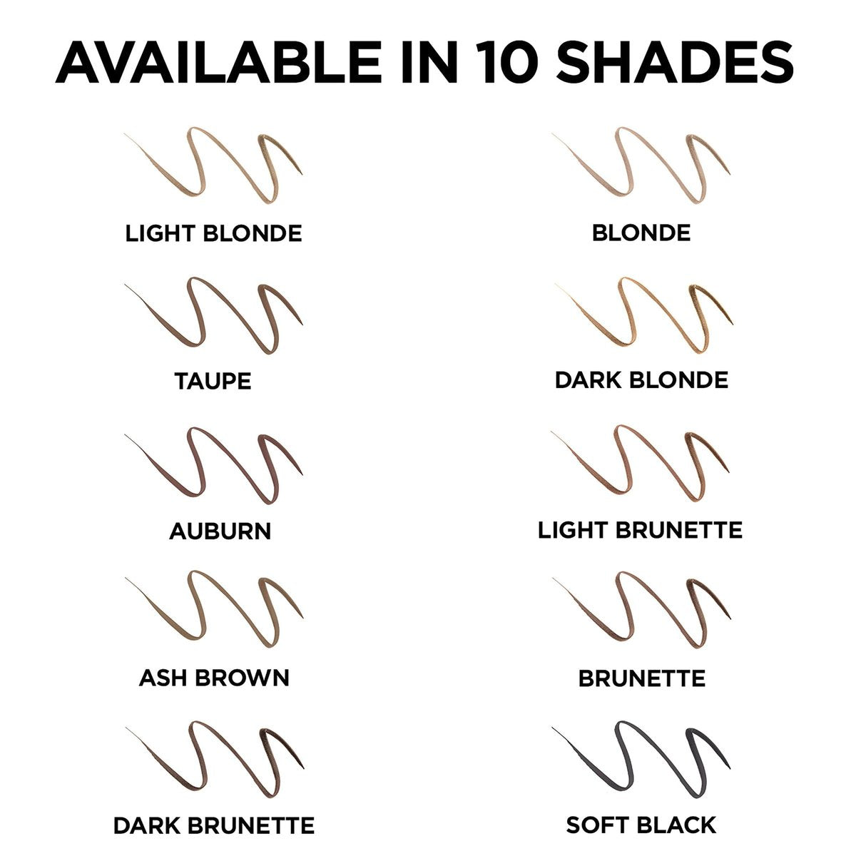 L'Oréal Paris Brow Stylist Definer wasserfester Augenbrauenstift, ultrafeiner mechanischer Stift, Blond, 0,003 Unzen (2er-Pack)
