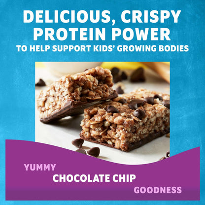 Zbar Protein - Chocolate Chip - Knusprige Snackriegel - Hergestellt mit Bio-Hafer - Nicht-GMO - 5g Protein - Glutenfreie Proteinriegel (15er Pack)