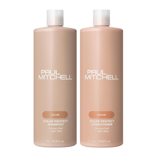 Paul Mitchell Color Protect Shampoo und Conditioner Set – Schutz für coloriertes Haar, 2 x 33,8 fl. oz