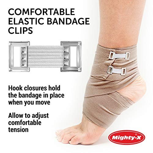 Elastische Binden Clips - 30 Stück - Bindenhalteclips aus Aluminium