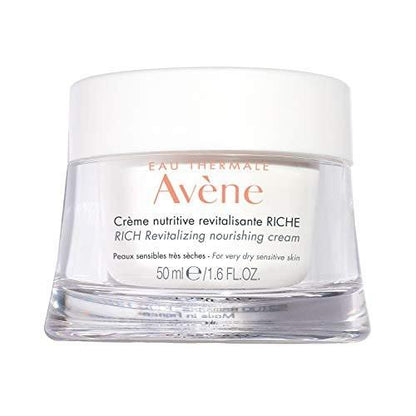 Avène RICH Revitalisierende Nährcreme – Ultra-nährende Gesichtsfeuchtigkeitscreme, nicht komedogen, 1,6 Fl Oz