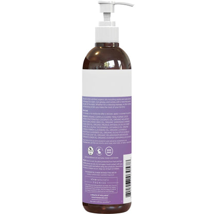 Viva Naturals Bio-Massageöl mit Lavendelduft, 237 ml – Nicht fettend, zertifiziertes Bio-Massageöl