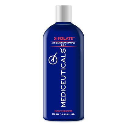 Mediceuticals X-Folate Anti-Schuppen-Shampoo für Frauen und Männer – Dauerhafte Schuppenkontrolle – Für schuppige, schuppende Kopfhaut und Ablagerungen – Reduziert Juckreiz – 250 ml