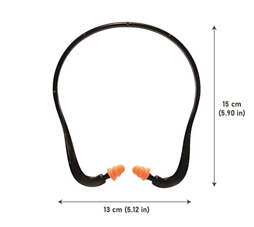 2 Paar Weiche, gebänderte Silikon-Ohrstöpsel – wiederverwendbar, waschbar – ideal für Schlafen, Schwimmen, Lärm- und Gehörschutz, Konzerte, Bauarbeiten, Jagd, Motorsport