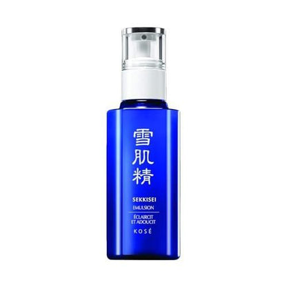 SEKKISEI Emulsion – Leichte, feuchtigkeitsspendende Gesichtspflege mit Vitamin C und Jober’s Tränen Extrakt, 140 ml