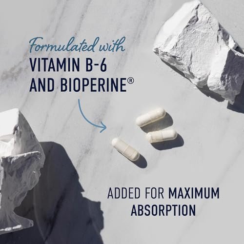 Chelat-Zink-Präparat | Zinkglycinat 30 mg | Hoch absorbierbares TRAACS cheliertes Bisglycinat, Vitamin B6 und BioPerin | Immununterstützung, Akne & Energie | Nicht-GVO, glutenfrei | 120 Kapseln