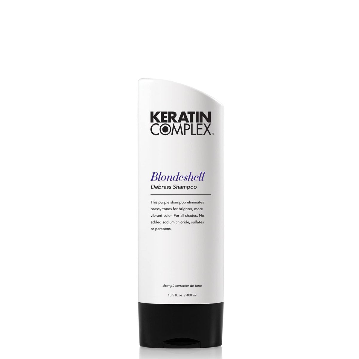 Keratin Complex Blondeshell Debrass Shampoo 13,5 oz – Lila Shampoo für blondes Haar