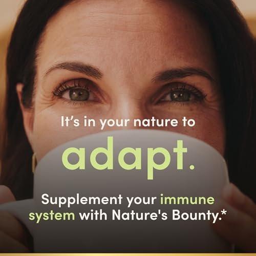 Nature's Bounty Holunderbeeren Gummibärchen – Immununterstützung mit Vitamin A, C, D, E und Zink, 40 Stück