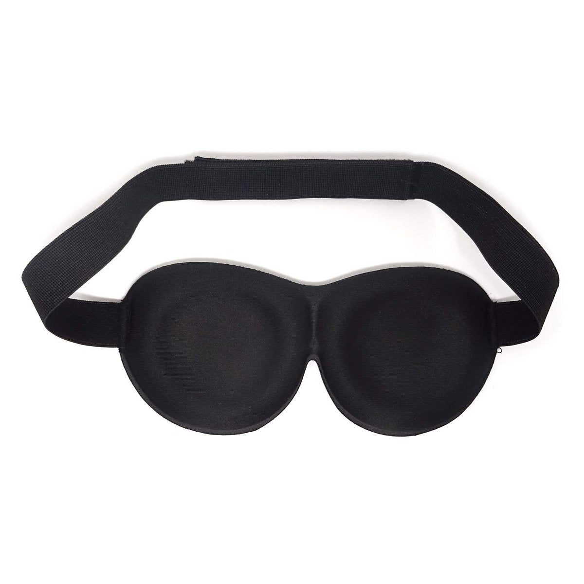Honbay 3D Lustige Augenmaske mit verstellbarem Kopfband – Weiche Schlafmaske aus Memory-Schaum für Reisen, Spiele, Partys und Entspannung (Schwarz)