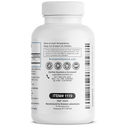 Bronson Melatonin 10 mg – Kirschgeschmack, schnell lösliche Tabletten, vegetarische Lutschtabletten, 100 Stück