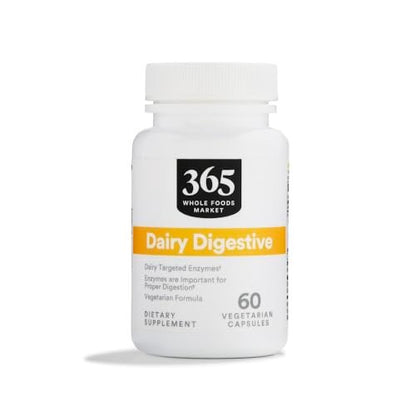 365 by Whole Foods Market Milchverdauliche Enzyme, 60 Kapseln