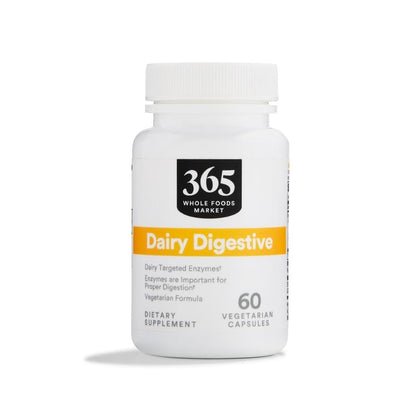365 by Whole Foods Market Milchverdauliche Enzyme, 60 Kapseln