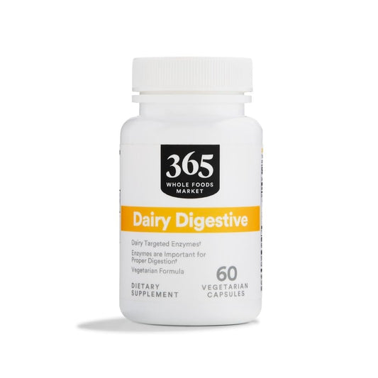 365 by Whole Foods Market Milchverdauliche Enzyme, 60 Kapseln