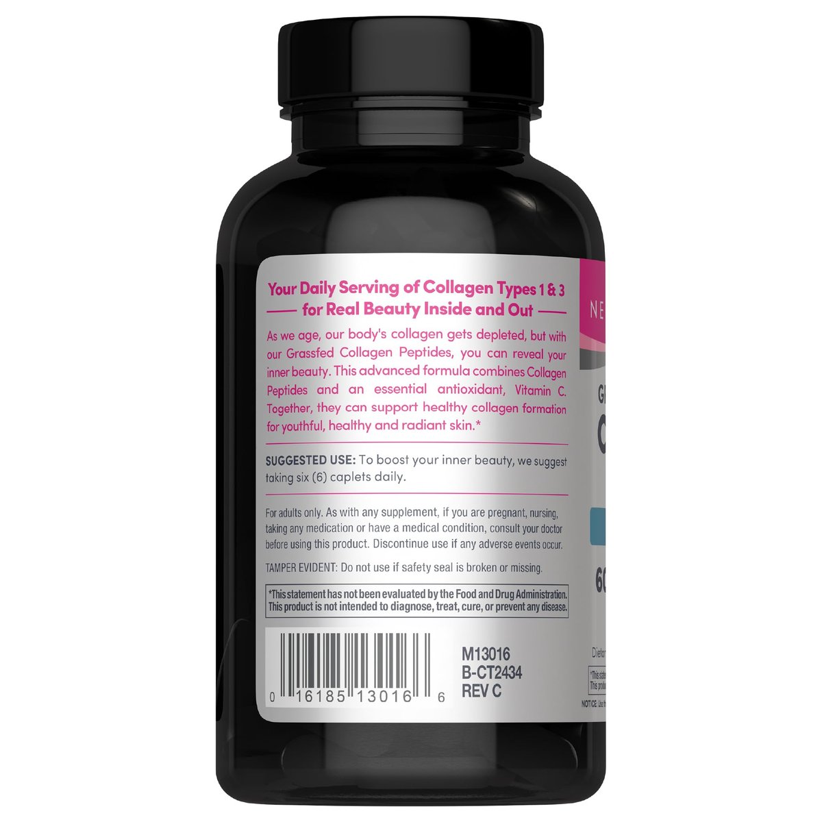 NeoCell Collagen Peptides Kapseln | 360 Kapseln | mit Vitamin C | Nahrungsergänzungsmittel für Frauen und Männer