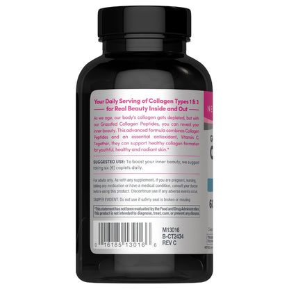 NeoCell Collagen Peptides Kapseln | 360 Kapseln | mit Vitamin C | Nahrungsergänzungsmittel für Frauen und Männer