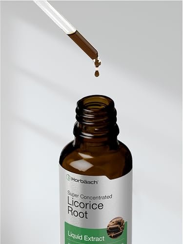 Horbäach Süßholzwurzel Extrakt | 60 ml | Alkoholfreie Tinktur | Vegetarisches flüssiges Nahrungsergänzungsmittel | Non-GMO & Glutenfrei
