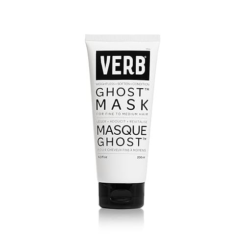 VERB Ghost Haarmaske, 186 ml – Tiefenwirksame Haarkur mit Moringaöl – Anti-Frizz + Glanz – Vegan, ohne Parabene oder schädliche Sulfate