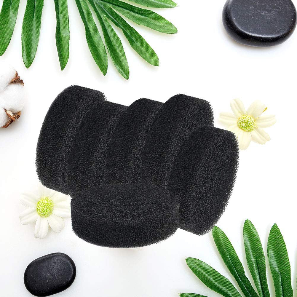 Nydotd 8-teiliges Make-up-Pinsel-Reinigungsset – 2 Pinselreiniger mit 6 Ersatzschwämmen, trockener Make-up-Pinselreiniger zum schnellen Farbwechsel