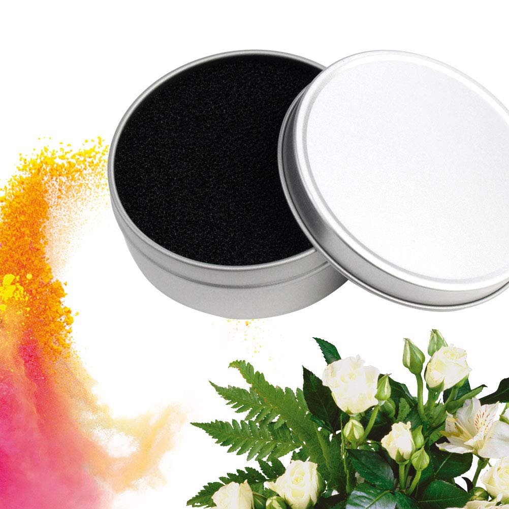 Nydotd 8-teiliges Make-up-Pinsel-Reinigungsset – 2 Pinselreiniger mit 6 Ersatzschwämmen, trockener Make-up-Pinselreiniger zum schnellen Farbwechsel