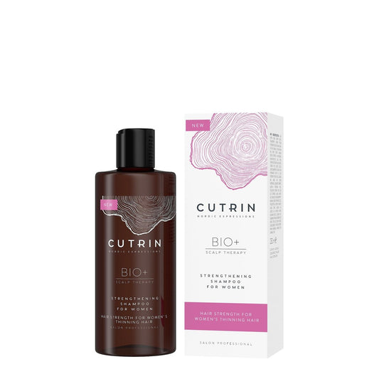 Cutrin BIO+ Stärkendes Kräftigendes Shampoo für Frauen mit dünner werdendem Haar und/oder langem Haar 250 ml