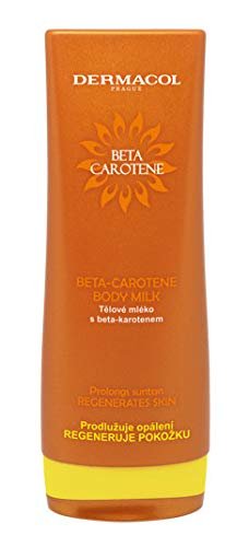 Dermacol Beta-Carotin Body Milk – Pflegende Feuchtigkeitslotion für sonnenverwöhnte Haut