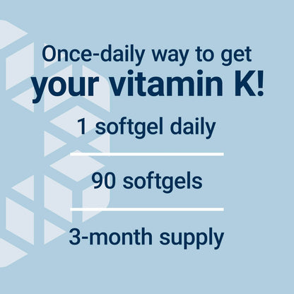 Life Extension Super K – Vitamin-K-Komplex mit K1 und K2 für die Herzgesundheit, 90 Softgels