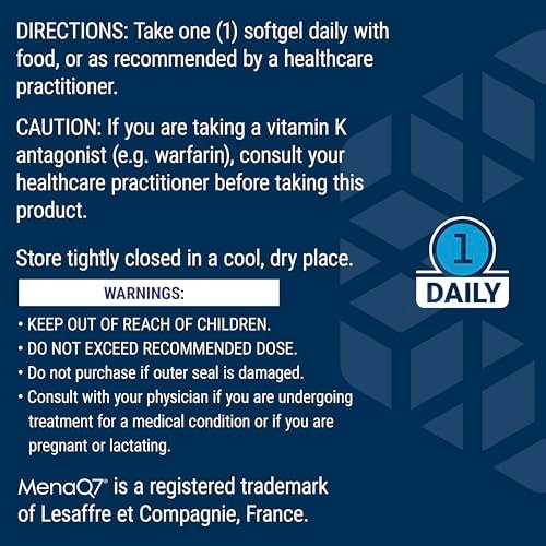 Life Extension Super K – Vitamin-K-Komplex mit K1 und K2 für die Herzgesundheit, 90 Softgels