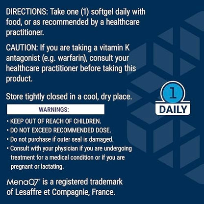 Life Extension Super K – Vitamin-K-Komplex mit K1 und K2 für die Herzgesundheit, 90 Softgels