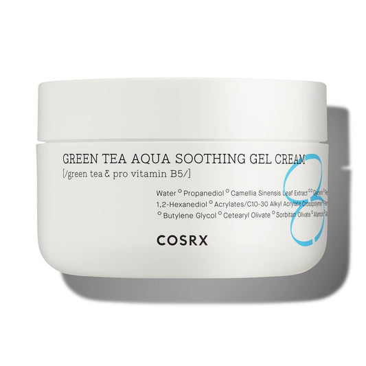 COSRX Hydrium Green Tea Aqua Feuchtigkeitsspendende Gel-Creme, 50 ml | Leichte Tagescreme mit Kamelie und Aloe | Koreanische Hautpflege, tierversuchsfrei, parabenfrei