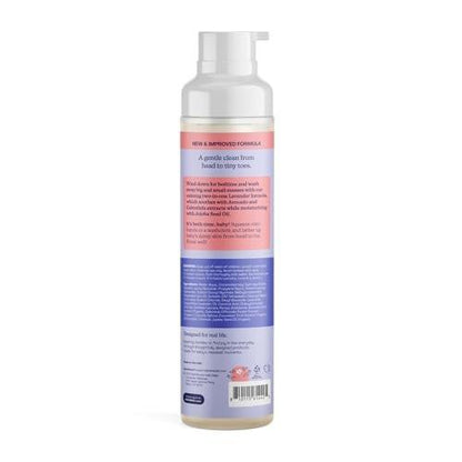 Hello Bello Ultra-Feuchtigkeitsspendendes Baby-Shampoo & Duschbad, Sanfter Lavendelduft, Tränenfrei & Sicher für empfindliche Haut, Dermatologisch getestet & von Kinderärzten empfohlen, 296 ml Flasche