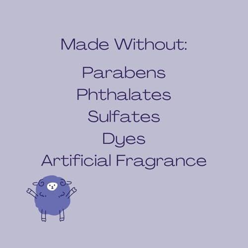 Hello Bello Ultra-Feuchtigkeitsspendendes Baby-Shampoo & Duschbad, Sanfter Lavendelduft, Tränenfrei & Sicher für empfindliche Haut, Dermatologisch getestet & von Kinderärzten empfohlen, 296 ml Flasche