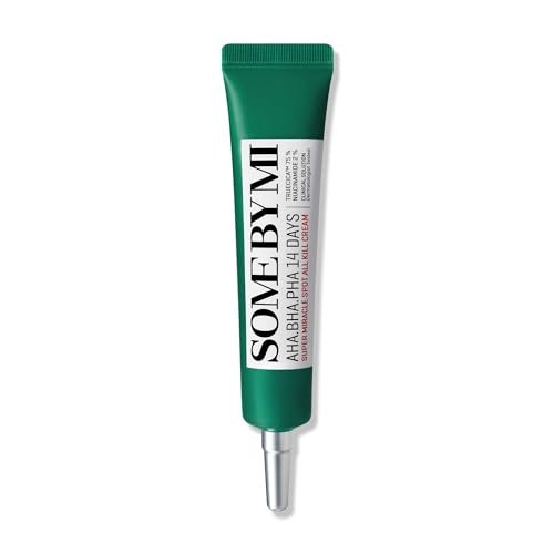 SOME BY MI AHA BHA PHA 14 Tage Super Miracle Spot All Kill Creme - 30ml - Hyaluronsäure und Centella Gesichtsfeuchtigkeitscreme für problematische Haut - Feuchtigkeitsspendend & beruhigend - Koreanische Hautpflege