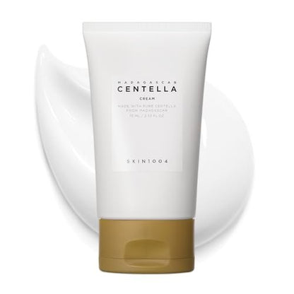 SKIN1004 Madagascar Centella Creme – Koreanische Gesichtsfeuchtigkeitscreme mit Centella Asiatica, Panthenol & Shea Butter, 75 ml