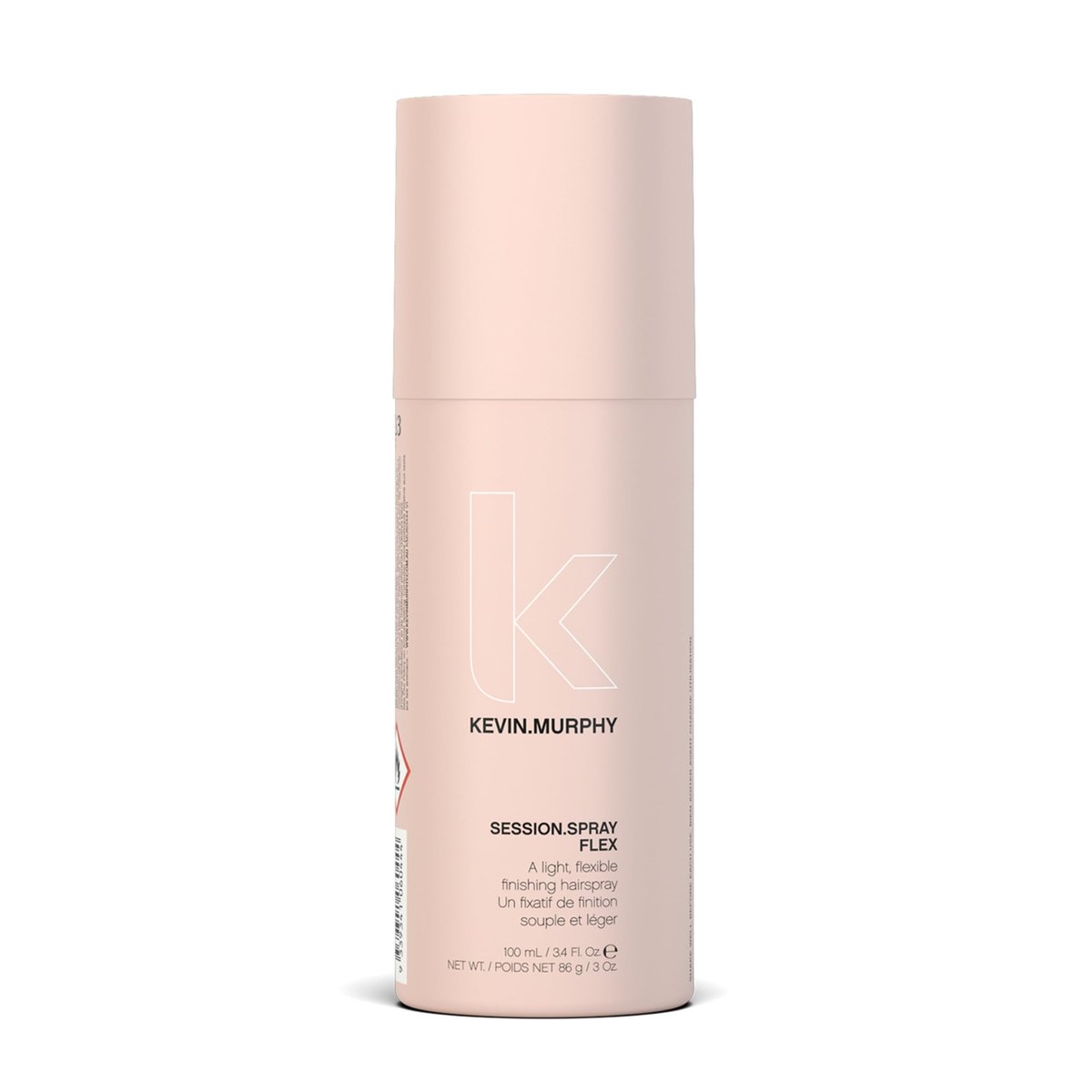 KEVIN.MURPHY SESSION.SPRAY FLEX - Flexibler Finishing Haarspray - Für alle Haartypen - Leichter Halt - Feuchtigkeitsbeständige Haarpflege - Reisegröße - 100 ml / 3,4 fl oz