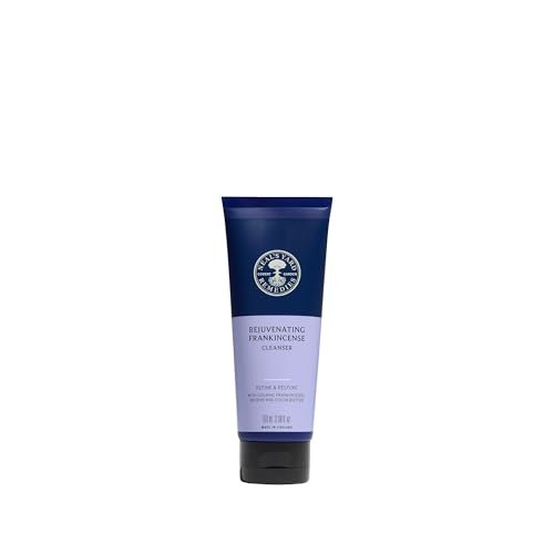 Neal's Yard Verjüngender Weihrauch-Reiniger mit Aloe Vera & Kakaobutter – Glättet & Verfeinert, für alle Hauttypen, Vegan, Tierversuchsfrei 100 ml