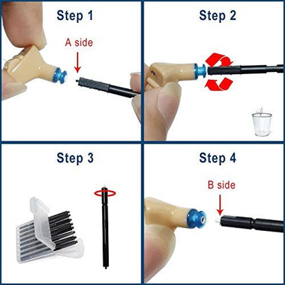 Phonak Wax Guard Filter Cerumen Stop – 5er-Pack Reinigungswerkzeug für Hörgeräte, kompatibel mit Resound, Widex, Unitron & Jungle Care